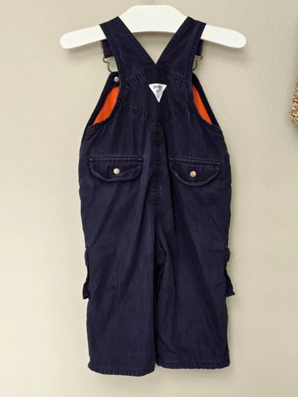 OshKosh B’Gosh Baby Boy Wilderness Explorer Lined Overalls 6-9 Months
